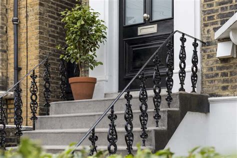 victorian iron railings